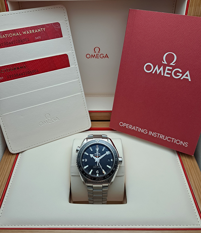 Omega Seamaster Planet Ocean 600M Co-Axial GMT Ref. 232.30.44.22.01.001